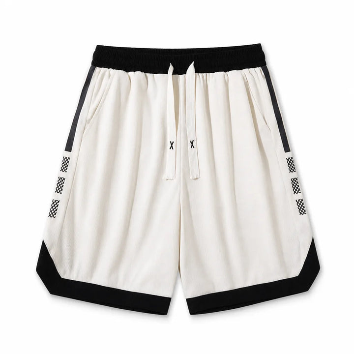 Kaiden Beach Shorts - Color:Beige;Size:M