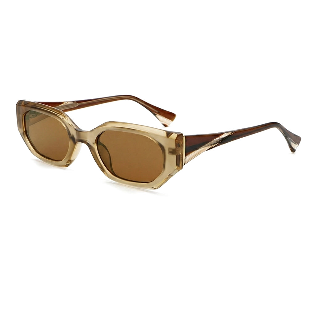 Kane Geometric Shades - Color:Brown/Dark Brown