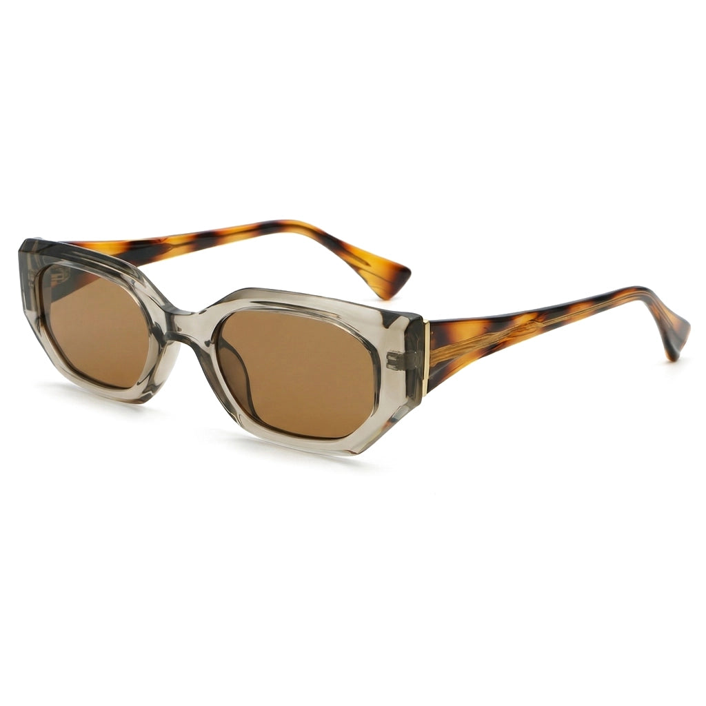 Kane Geometric Shades - Color:Brown/Tortoise