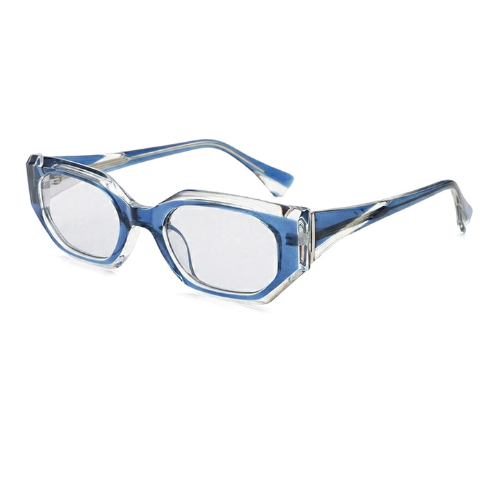 Kane Geometric Shades - Color:Clear/Blue