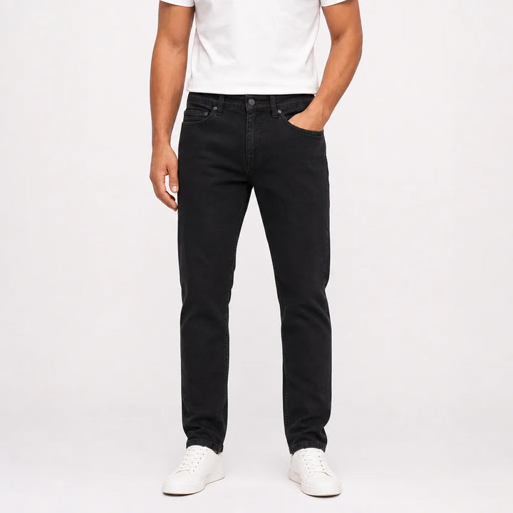 Men's Black Woodbury Black Slim Jeans