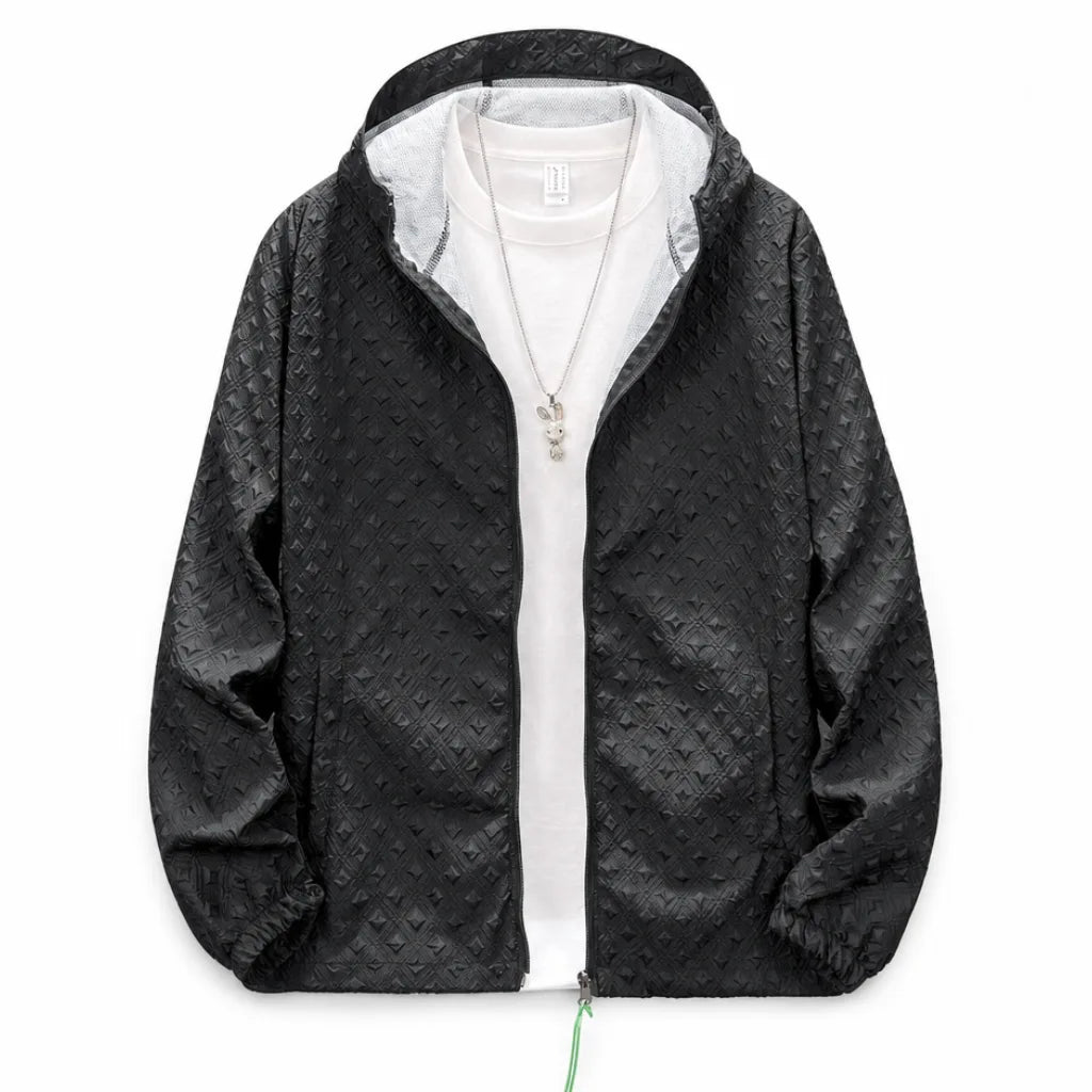 Keane Hooded Jacket - Color:Black;Size:S