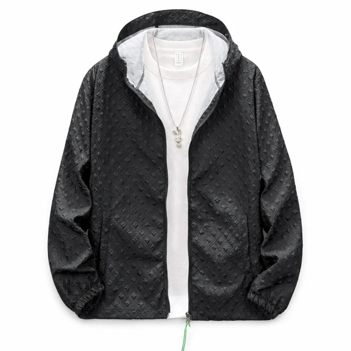 Keane Hooded Jacket - Color:Black;Size:S