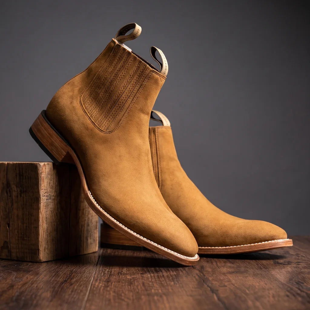 Men's Brown Keith  | Men's Western Chelsea Boots