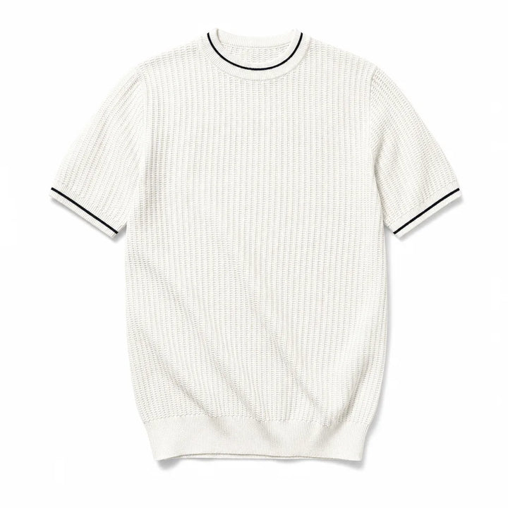 Keller Knit T-Shirt - Color:Beige;Size:S
