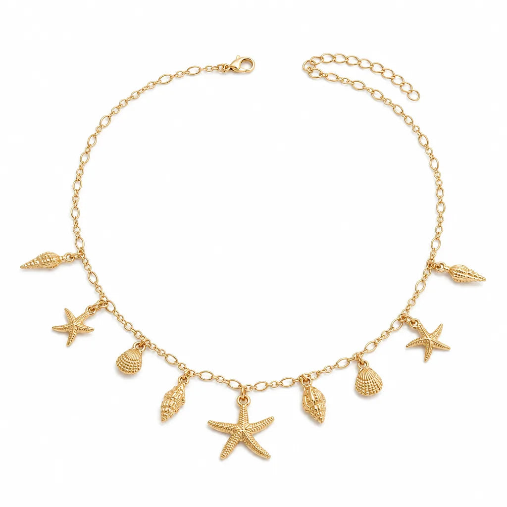 Women's Gold Kennard Shell Pendant Necklace