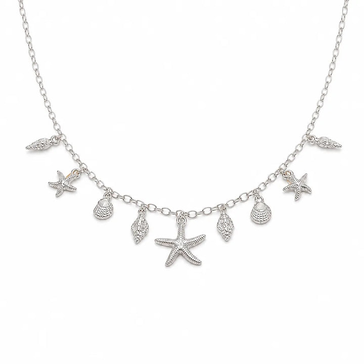 Women's Silver Kennard Shell Pendant Necklace