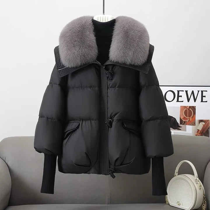 Kesley | Women's Puffer Winter Jacket - Black