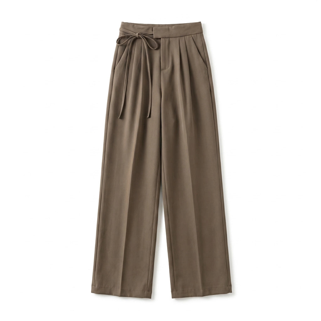 Roseanna Trousers - Color:Khaki;Size:XS