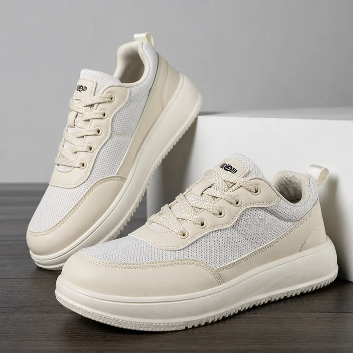 Khalid Mesh Sneakers - Color:Beige;Size:38
