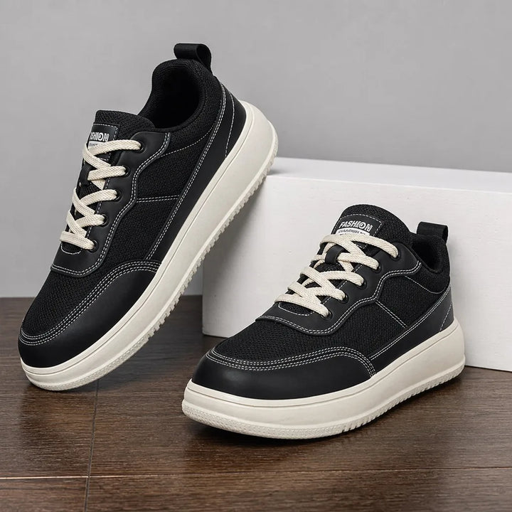 Khalid Mesh Sneakers - Color:Black;Size:38