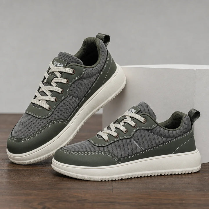 Khalid Mesh Sneakers - Color:Green;Size:38