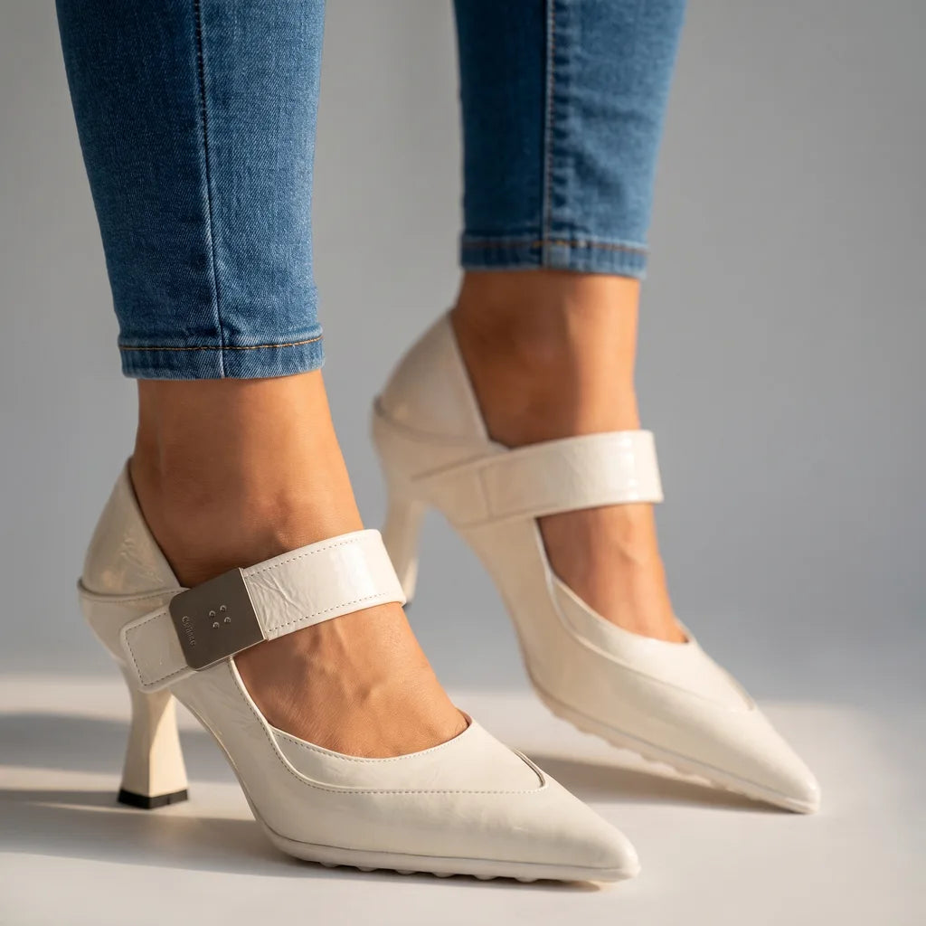 Kirsten | Women's High Heels  - Color:White;Size:35