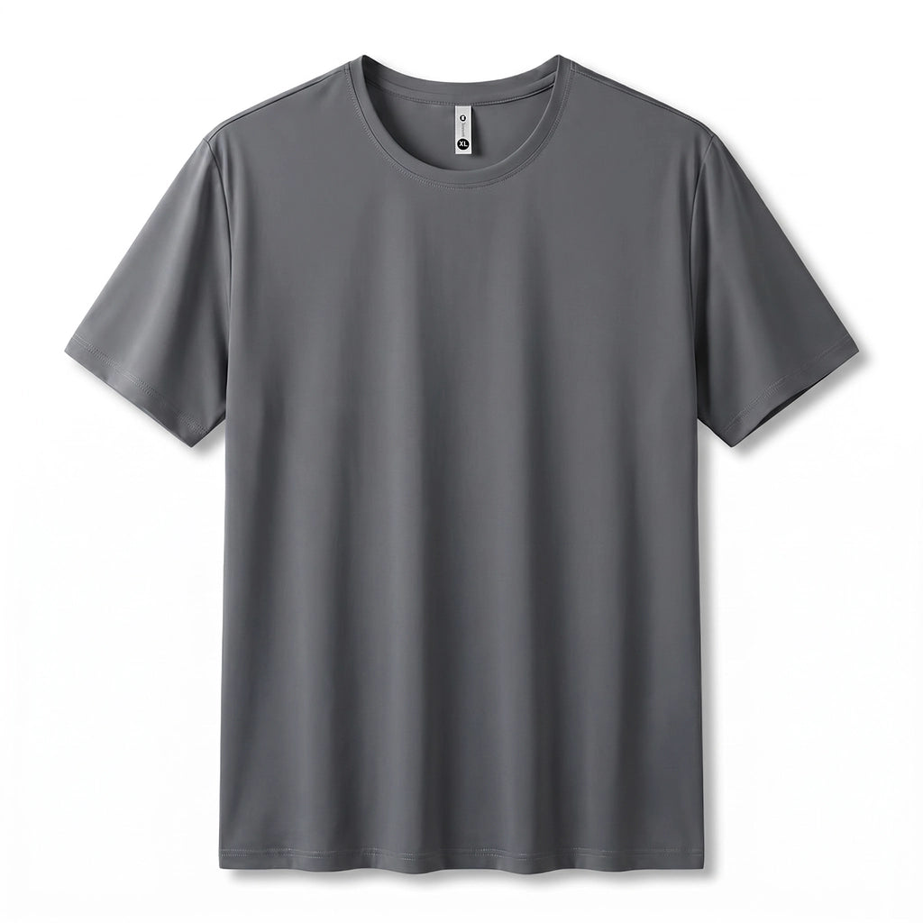Kobe Crewneck Tee - Color:Gray;Size:M