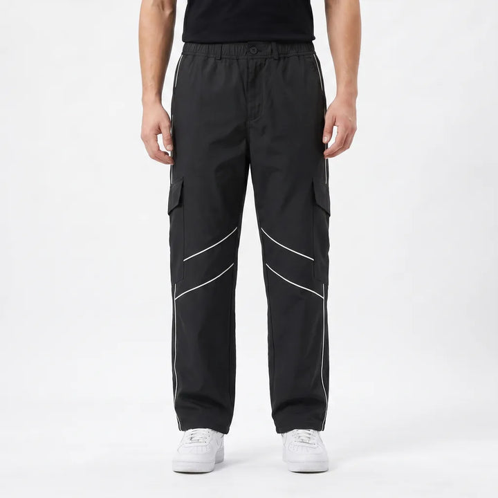 Men's Black Middleton Lightweight Cargo Pants