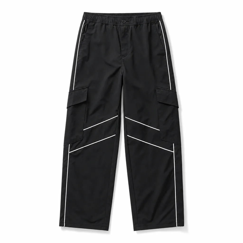 Kody Cargo Pants - Color:Black;Size:4XL