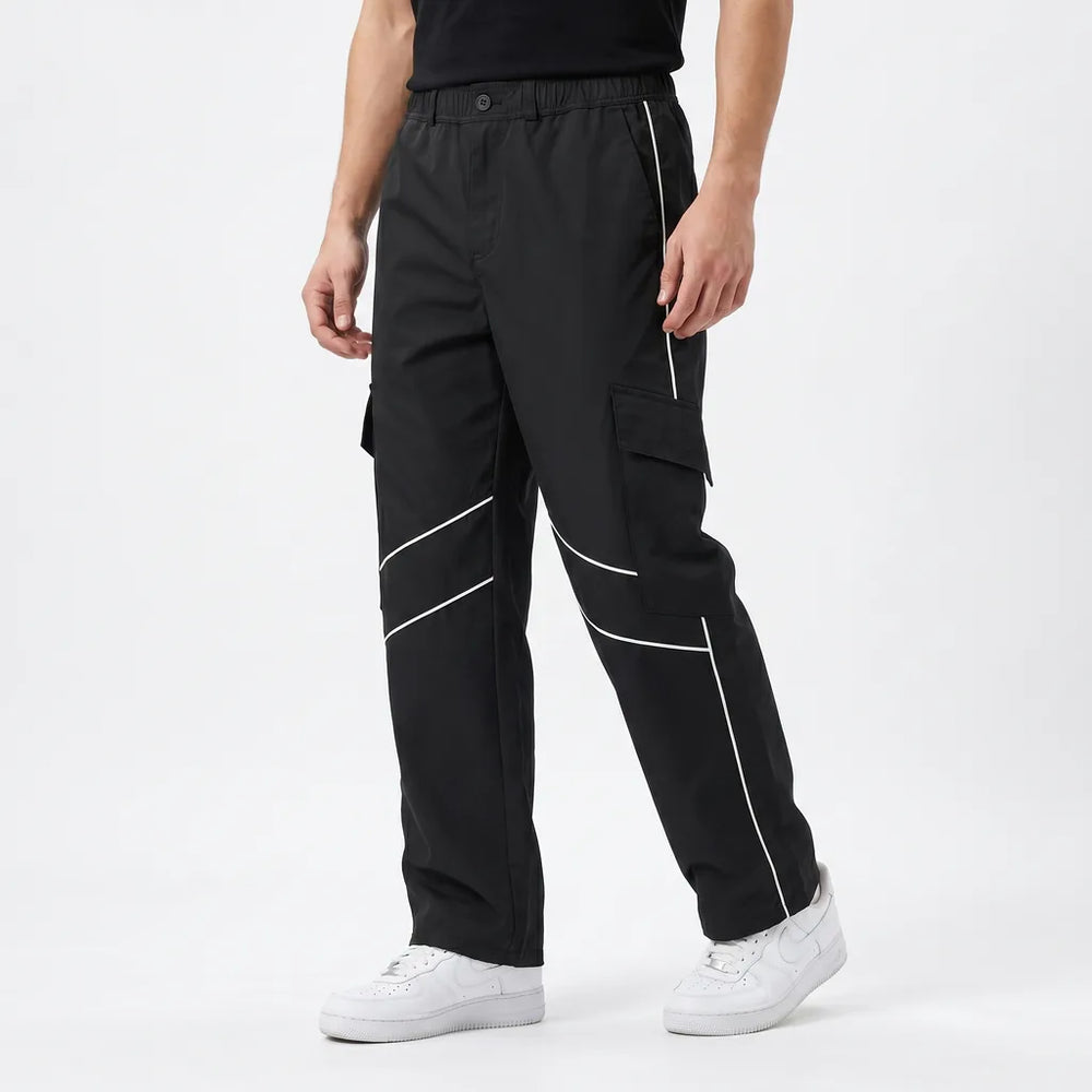 Men's Black Middleton Lightweight Cargo Pants