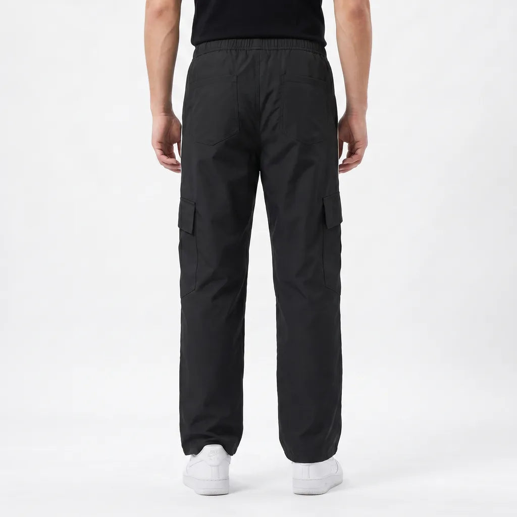 Men's Black Middleton Lightweight Cargo Pants
