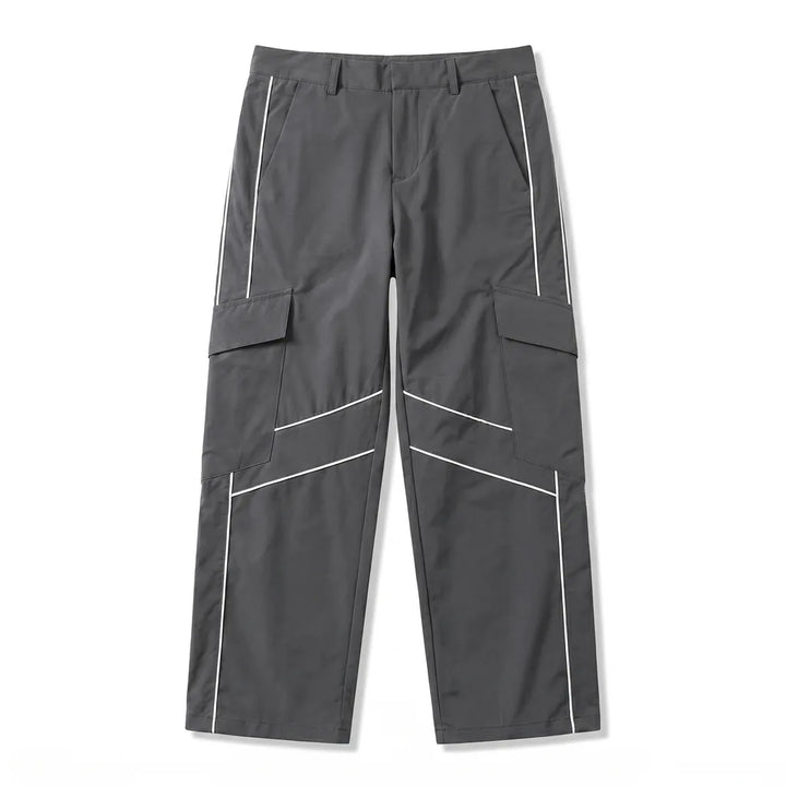 Kody Cargo Pants - Color:Gray;Size:4XL
