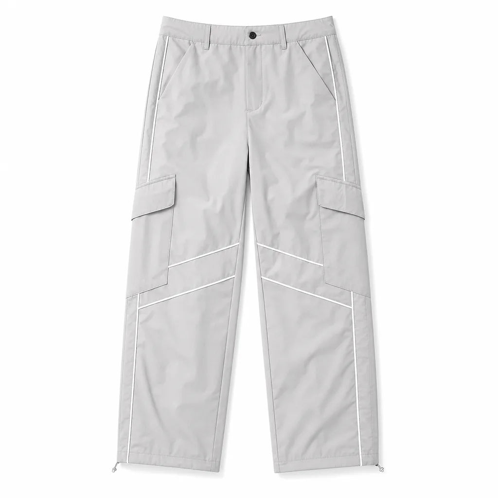 Kody Cargo Pants - Color:Off White;Size:4XL