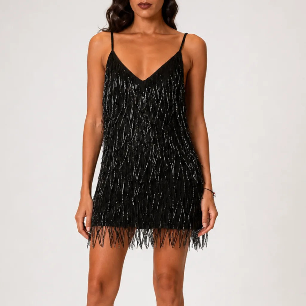 Women's Fenwick Fringe Slip Dress