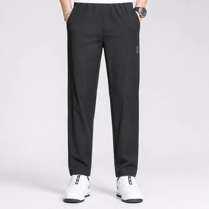 Lachlan | Men's Fall Straight leg Sweatpants - Color:Black;Size:S