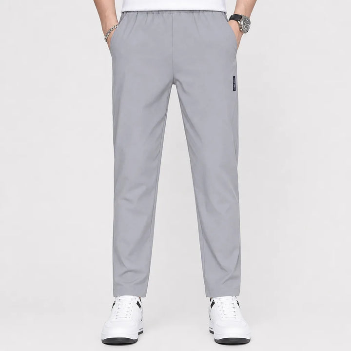 Lachlan | Men's Fall Straight leg Sweatpants - Color:Gray;Size:S