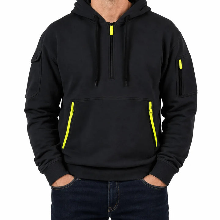 Lambert Utility Hoodie - Color:Black;Size:XS