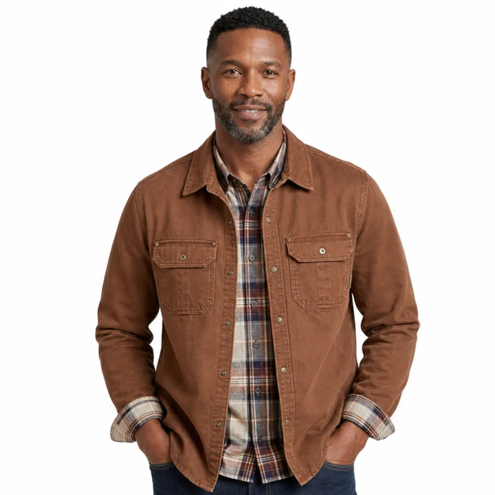 Men's Moody Cotton Moto Jacket