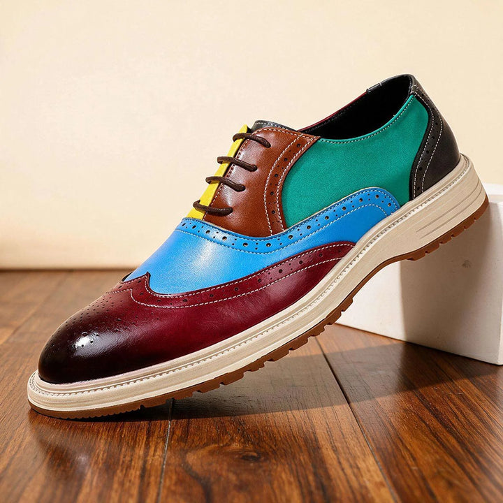 Blue mens leather brogues.jpg