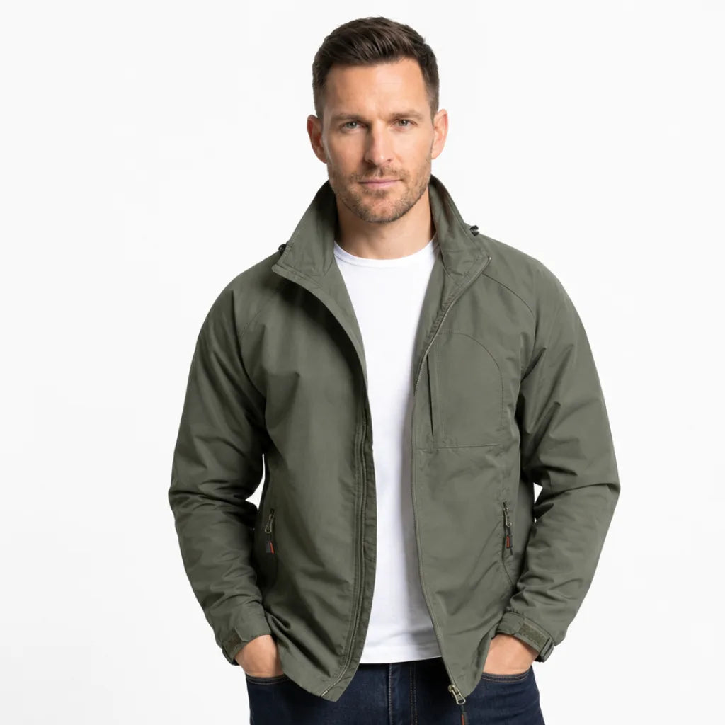 Men's Larkin Hooded Rain Jacket