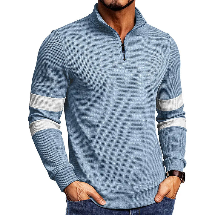 Men's Larson | Men's Quilted Quarter-Zip Sweater