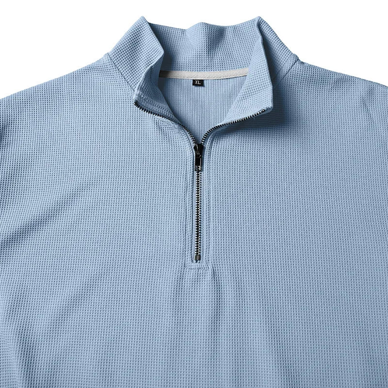 Men's Larson | Men's Quilted Quarter-Zip Sweater