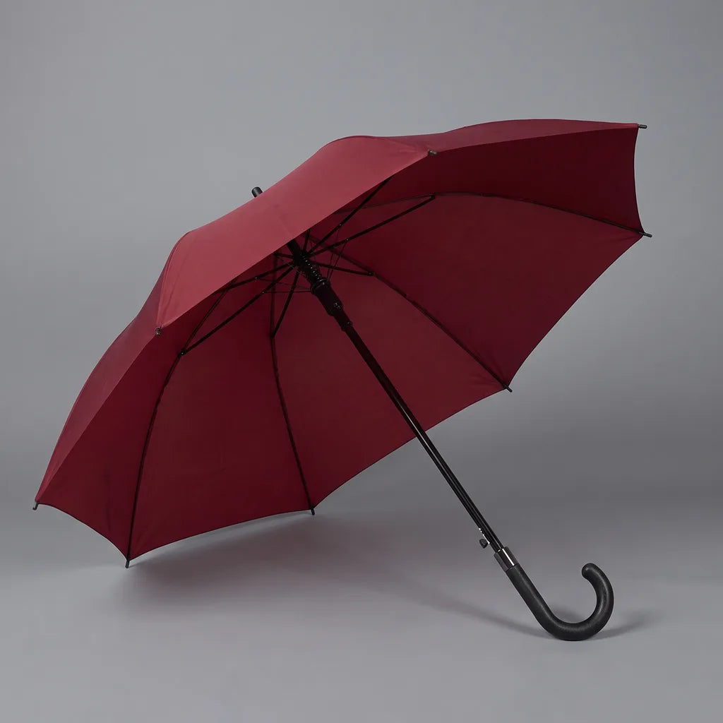 Men's Red Lauren Auto Stick Umbrella