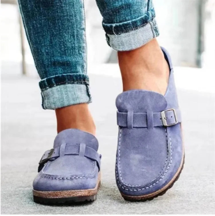 Lauren | Women's Stylish Orthopedic Shoes  - Color:Purple;Size:35