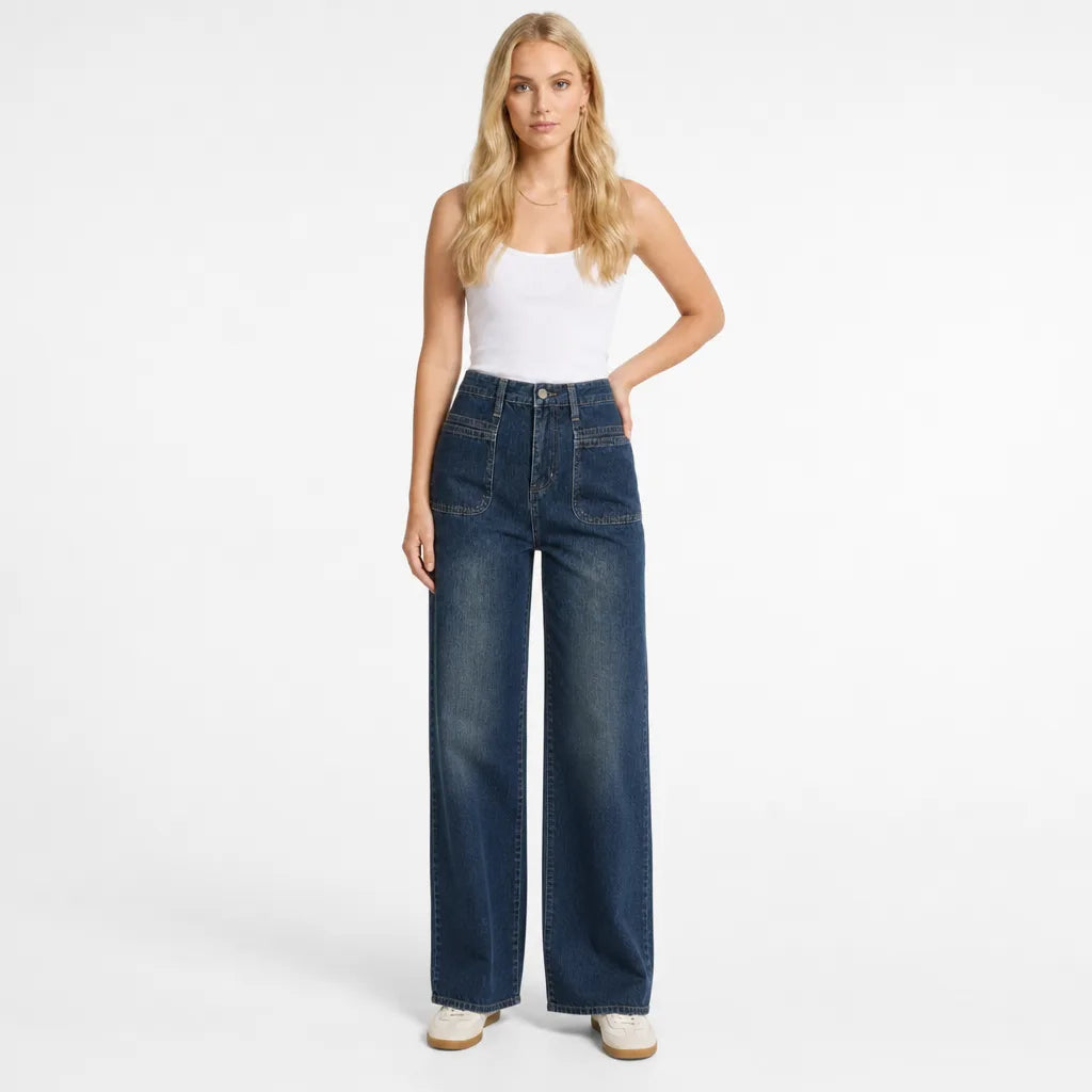 Women's Crosby High-Waist Flare Jeans