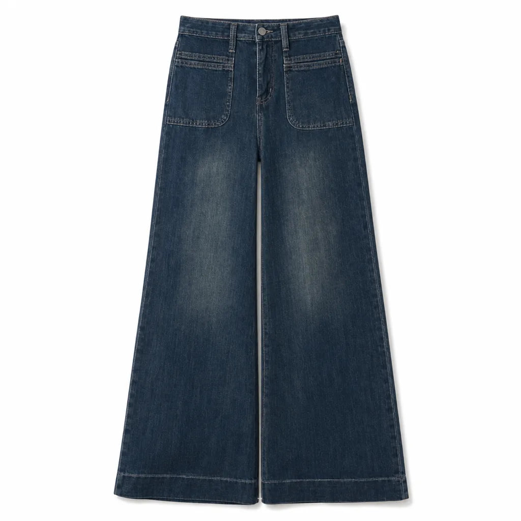 Laurie Flare Jeans - Color:Gray;Size:XXS
