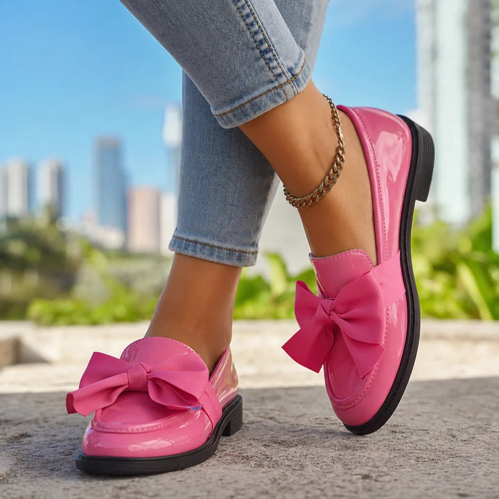 Women's Pink Pennington Bow Mary Janes