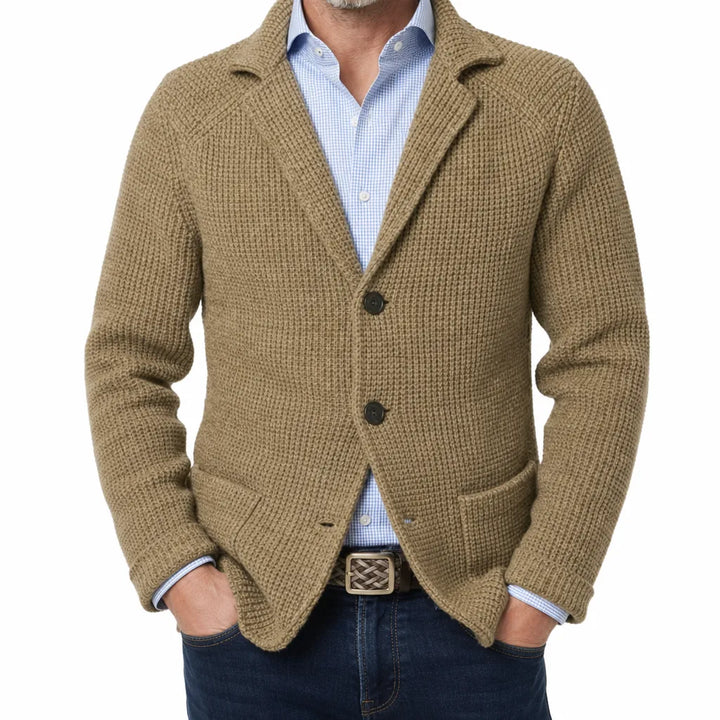 Lawrence Patch Pocket Blazer - Color:Beige;Size:XS