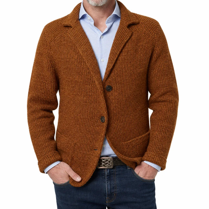 Lawrence Patch Pocket Blazer - Color:Brown;Size:XS