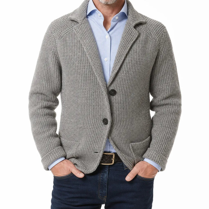 Lawrence Patch Pocket Blazer - Color:Gray;Size:XS