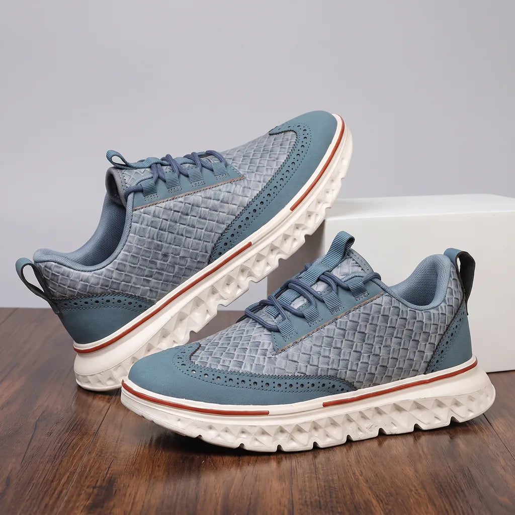 Lawson Orthopedic Sneakers - Color:Blue;Size:39