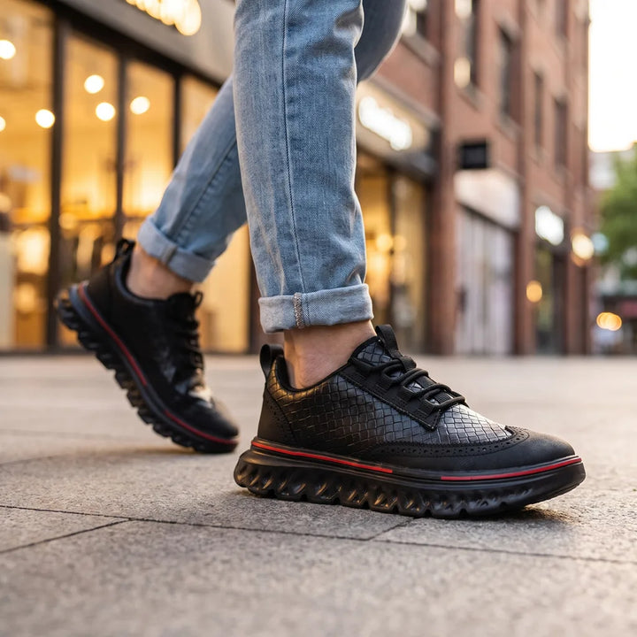 Men's Black Murray Lightweight Sneakers