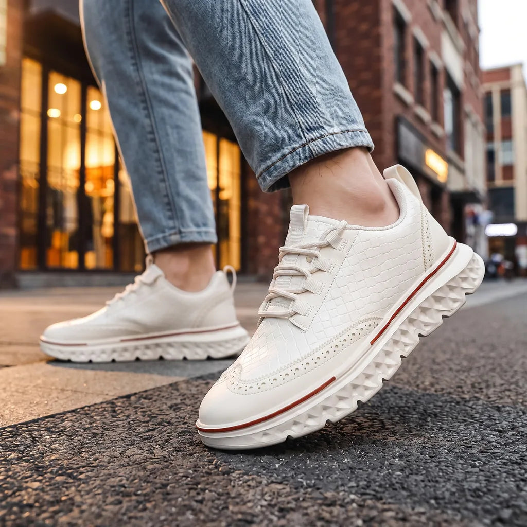Men's White Murray Lightweight Sneakers