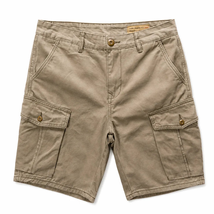 Leon Cargo Shorts - Color:Beige;Size:S
