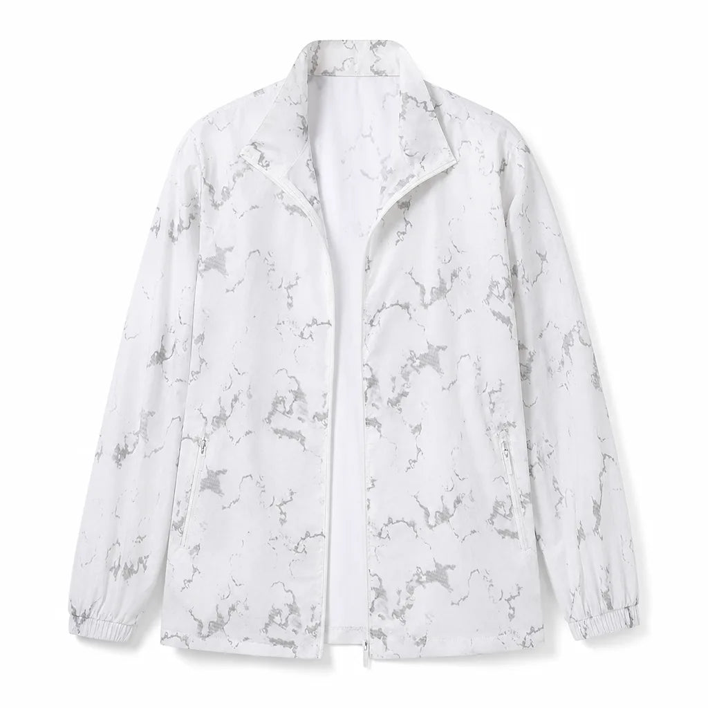 Leonardo Hooded Jacket - Color:White;Size:S