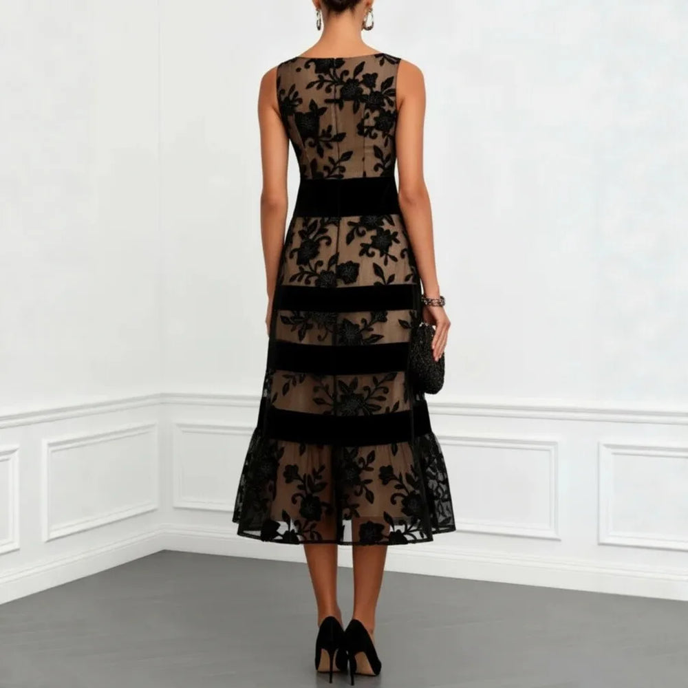Women's Levi | Women's Floral Cocktail Midi Dress