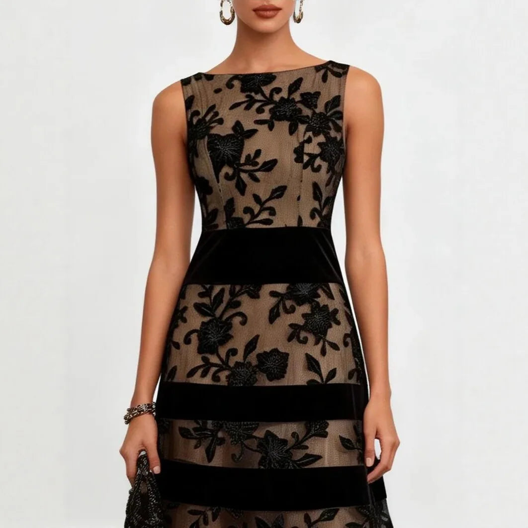 Women's Levi | Women's Floral Cocktail Midi Dress
