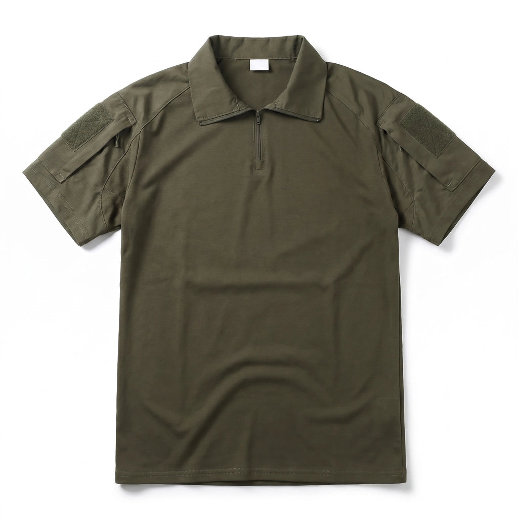 Lewis Quarter-Zip - Color:Army Green;Size:XS