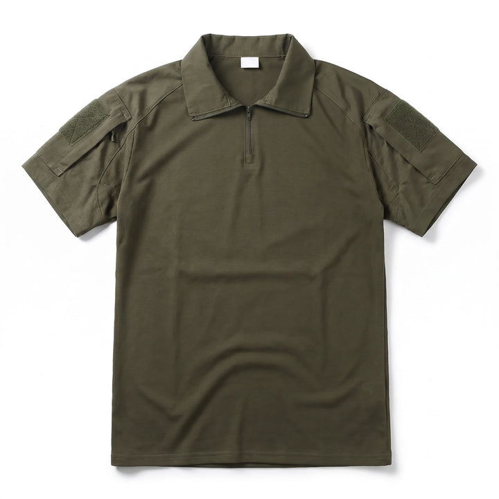 Lewis Quarter-Zip - Color:Army Green;Size:XS